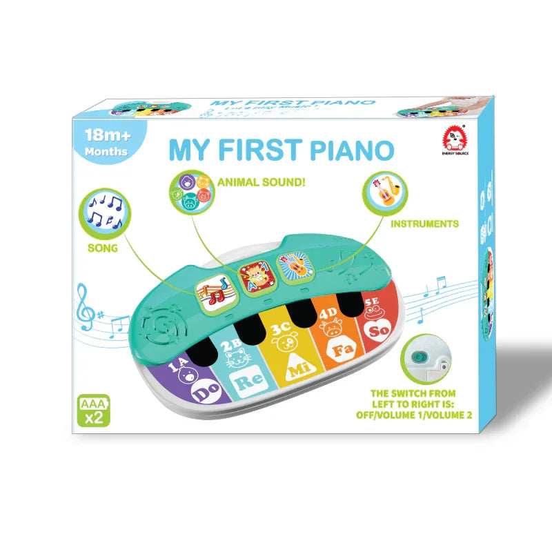 Learning Educational My First Piano Keyboard For Kids - Blue in Kuwait